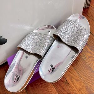 Glitter slides
